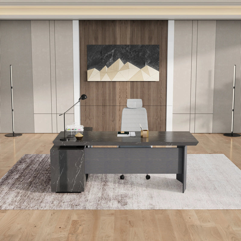 Parker · Modern L-Shaped Executive Desk