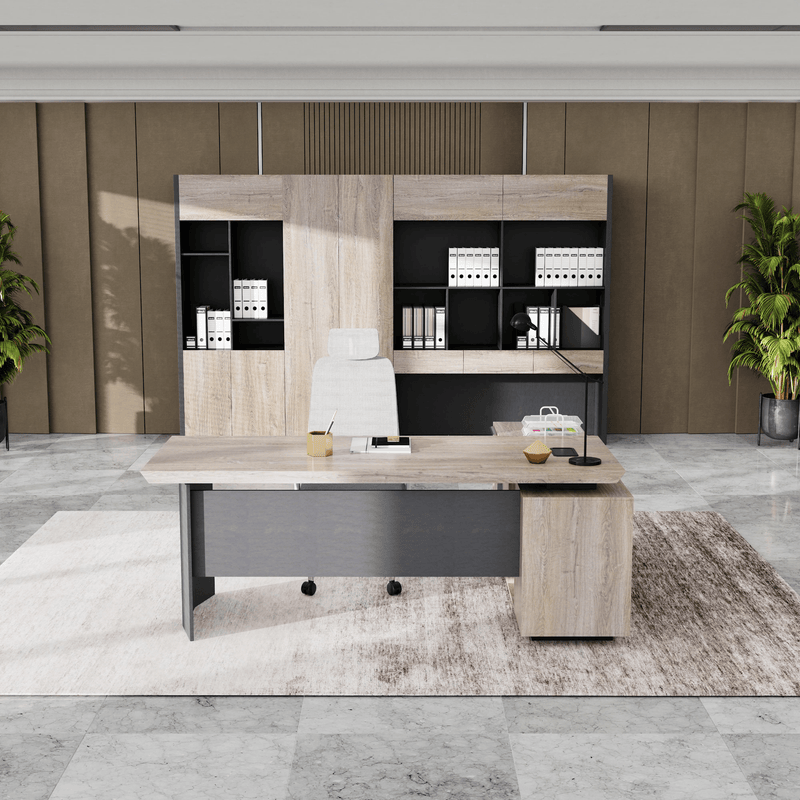 Parker · Modern L-Shaped Executive Desk