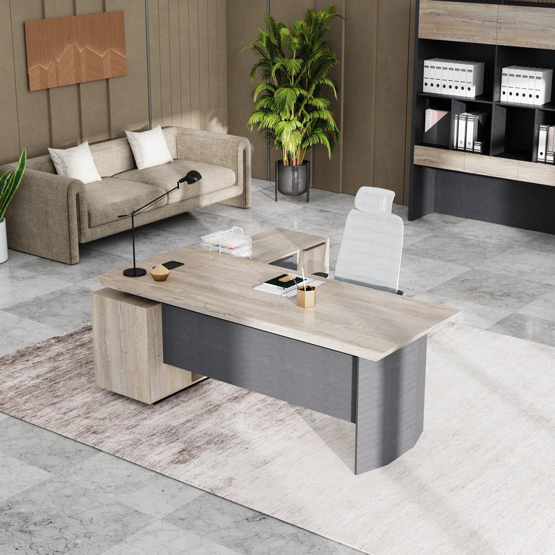 Parker · Modern L-Shaped Executive Desk