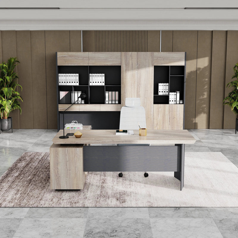 Parker · Modern L-Shaped Executive Desk