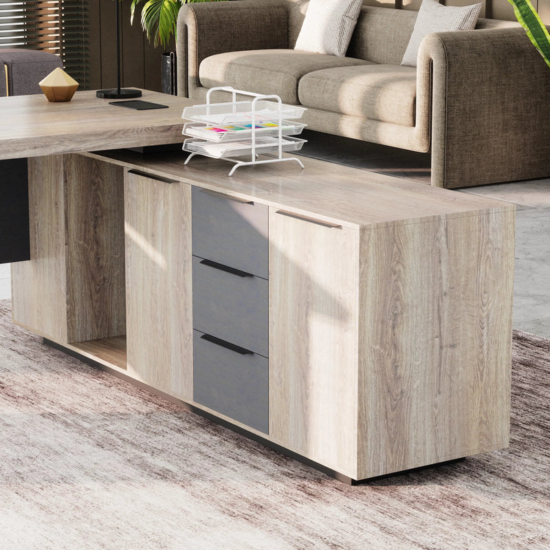 Parker · Modern L-Shaped Executive Desk