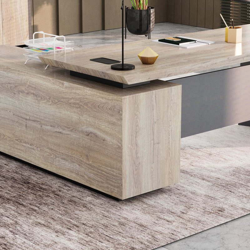 Parker · Modern L-Shaped Executive Desk