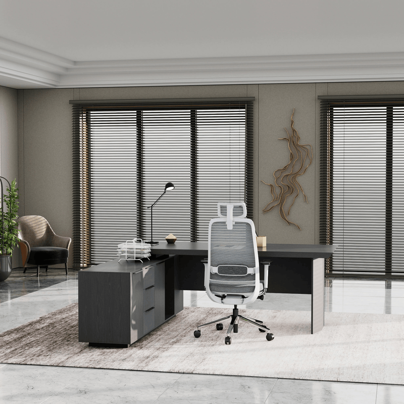 Parker · Modern L-Shaped Executive Desk