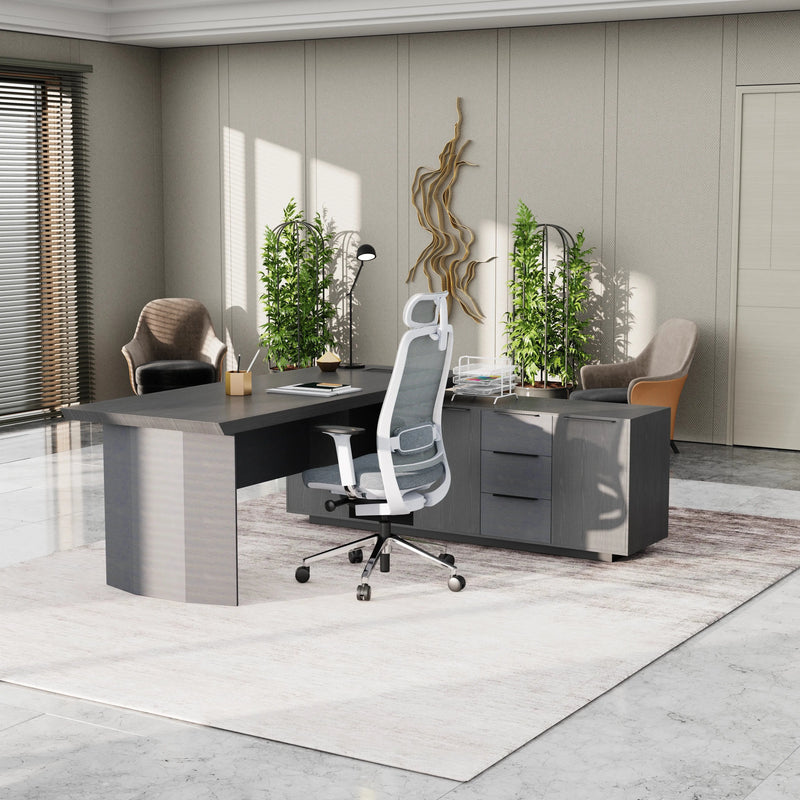 Parker · Modern L-Shaped Executive Desk