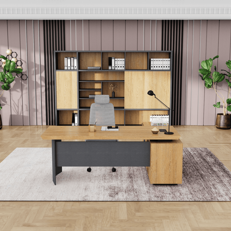 Parker · Modern L-Shaped Executive Desk