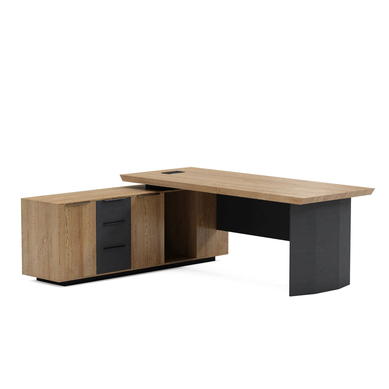 Parker · Modern L-Shaped Executive Desk