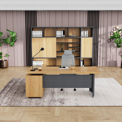 Parker ยท Modern L-Shaped Executive Desk