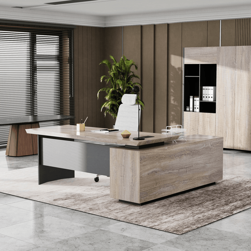 Parker · Modern L-Shaped Executive Desk