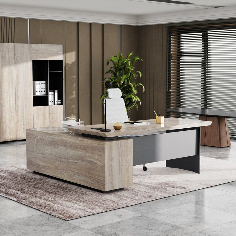 Parker · Modern L-Shaped Executive Desk