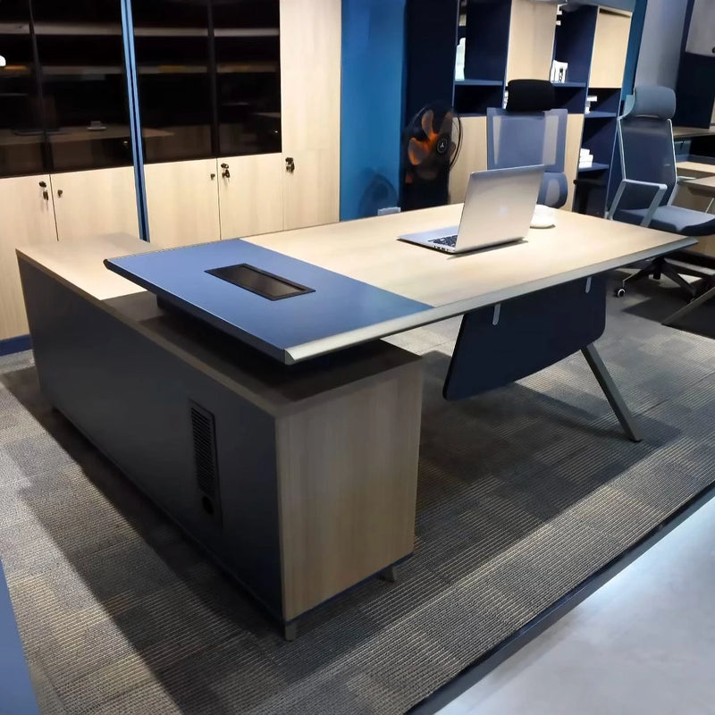 Pete · Modern L-Shaped Executive Desk