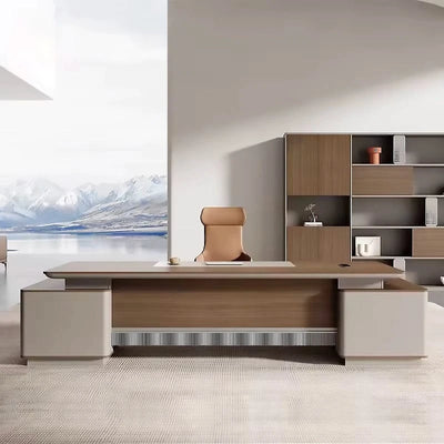Phoenix ยท Modern L-Shaped Executive Desk