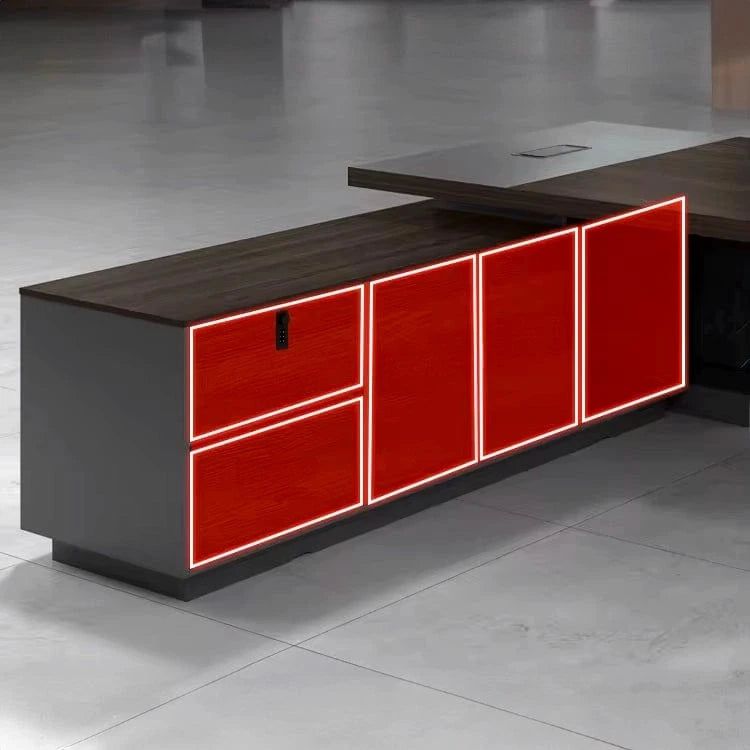 Poconos · Modern L-Shaped Executive Desk