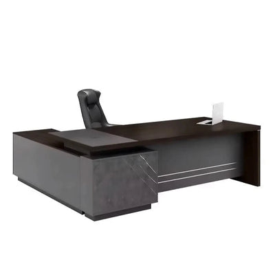 Poconos ยท Modern L-Shaped Executive Desk