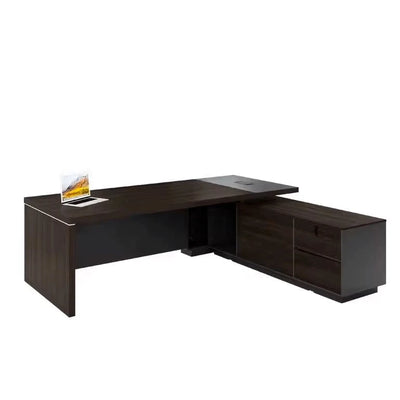 Poconos ยท Modern L-Shaped Executive Desk