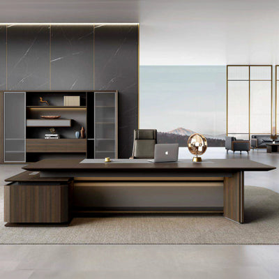 Precious ยท Modern L-Shaped Executive Desk