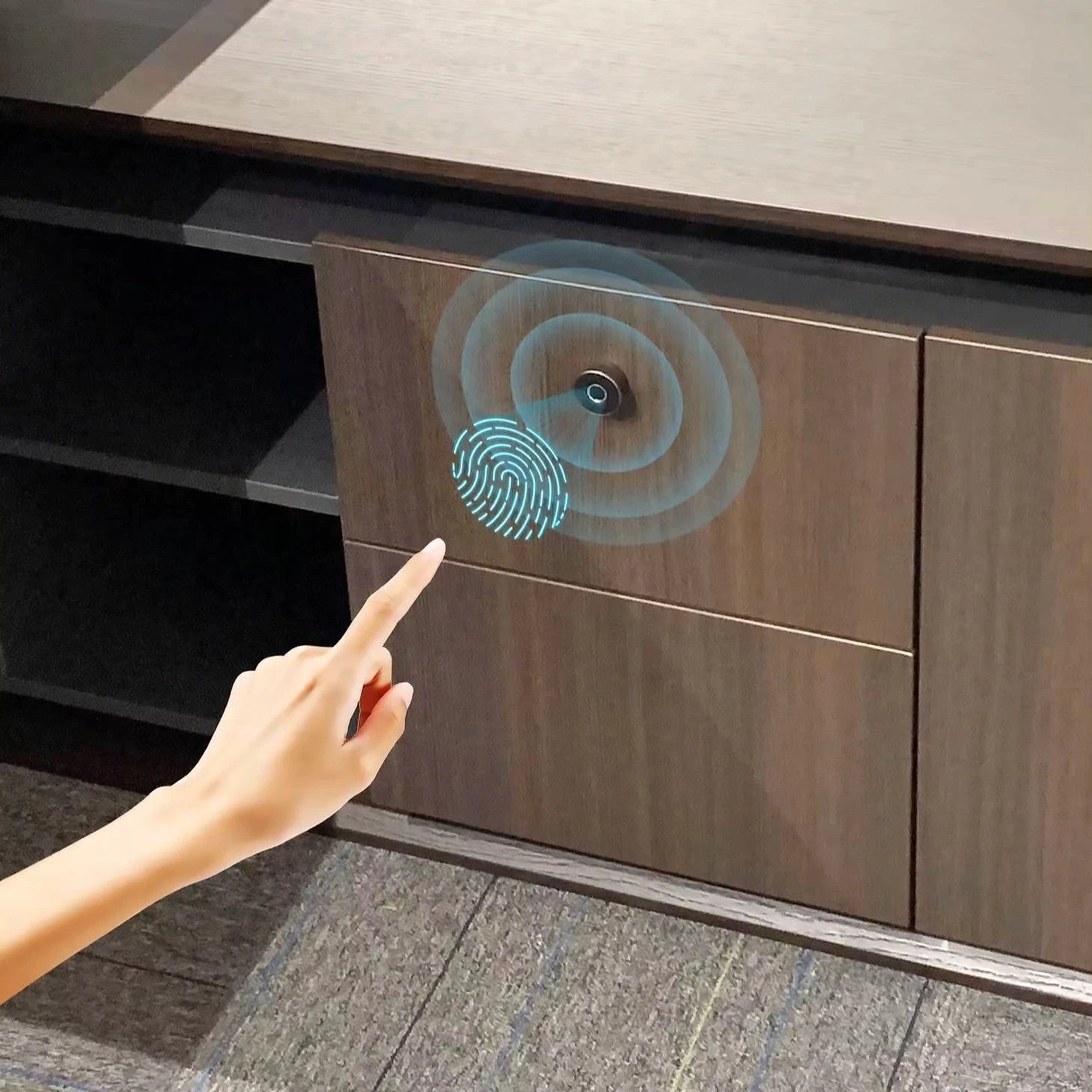 Precious · Modern L-Shaped Executive Desk