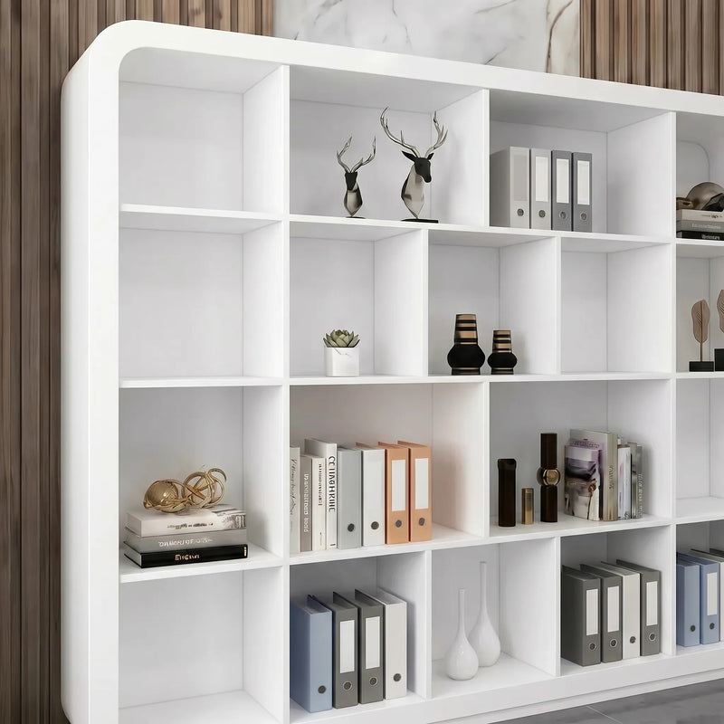 Halcyon · Office Shelves with Open Storage