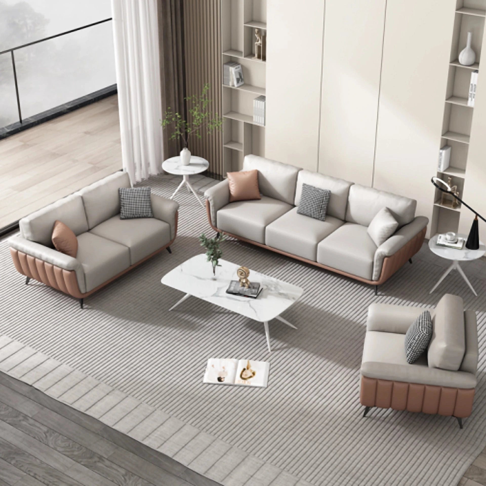 Rael · Modern Office Waiting Area Lounge Seating Set