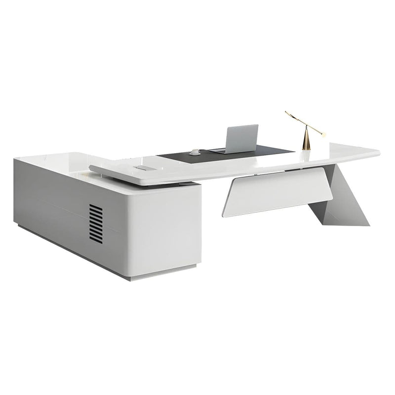 Rafael ยท Modern L-Shaped Executive Desk