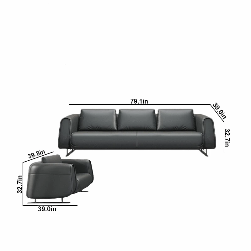 Rafu ยท Modern Office Waiting Area Lounge Seating Set