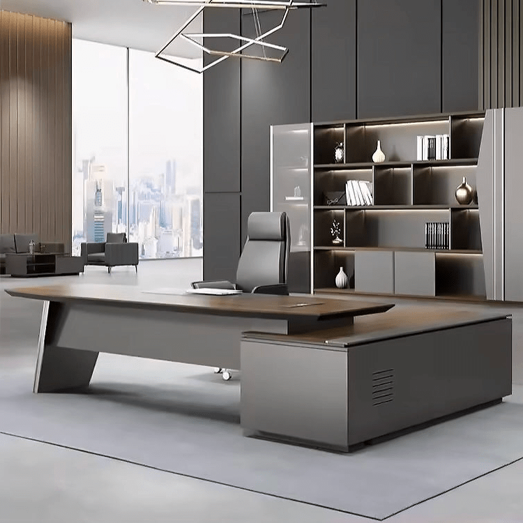 Ramon · Modern L-Shaped Executive Desk