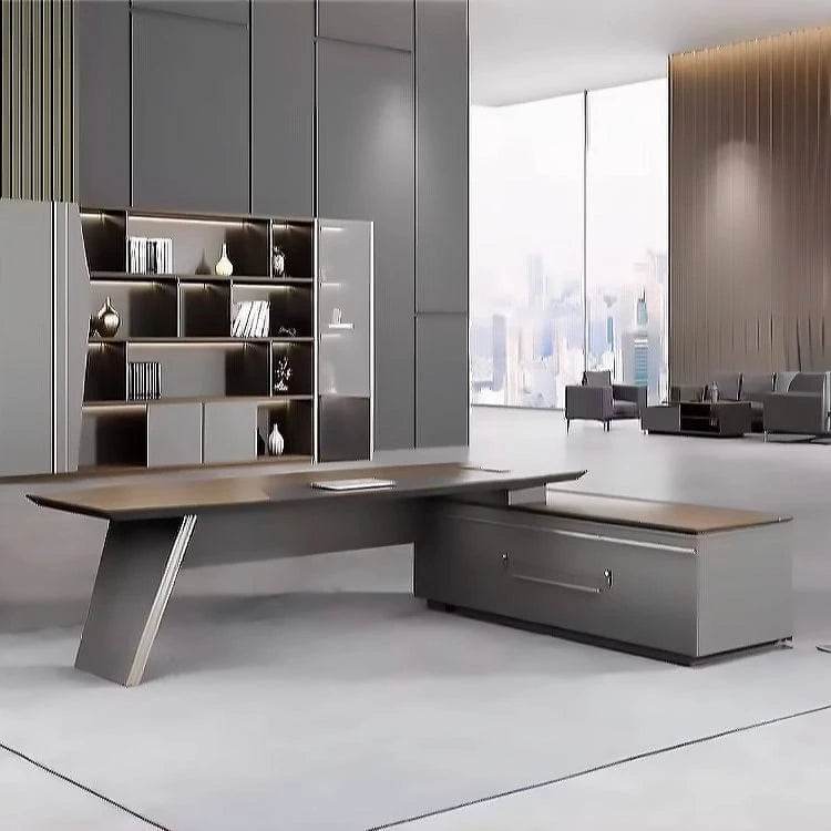Ramon · Modern L-Shaped Executive Desk