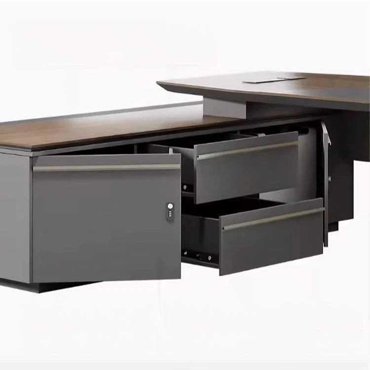 Ramon · Modern L-Shaped Executive Desk