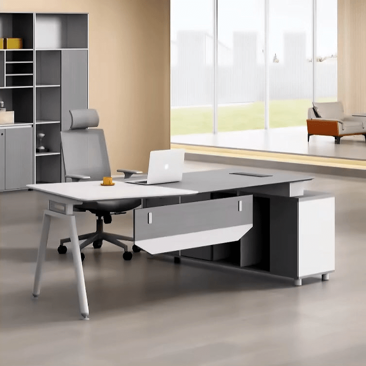 Rebecca · Modern L-Shaped Executive Desk