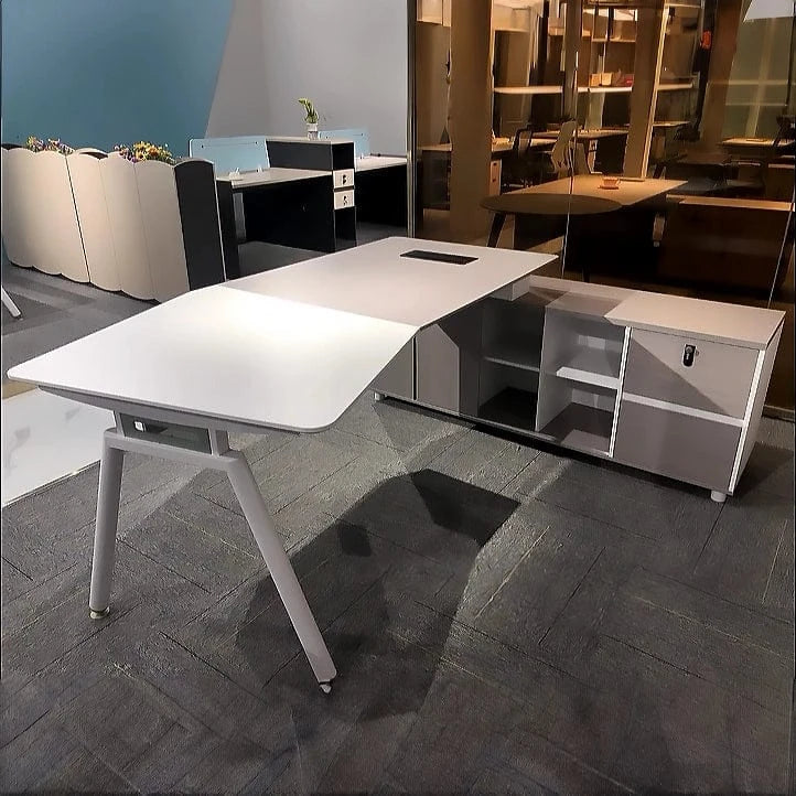 Rebecca · Modern L-Shaped Executive Desk