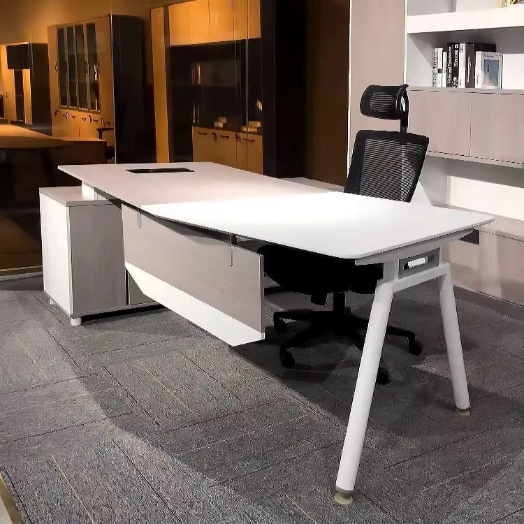 Rebecca · Modern L-Shaped Executive Desk
