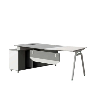 Rebecca ยท Modern L-Shaped Executive Desk
