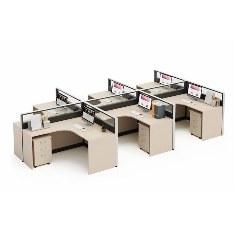 Remy ยท L-Shaped Cubicle Workstation