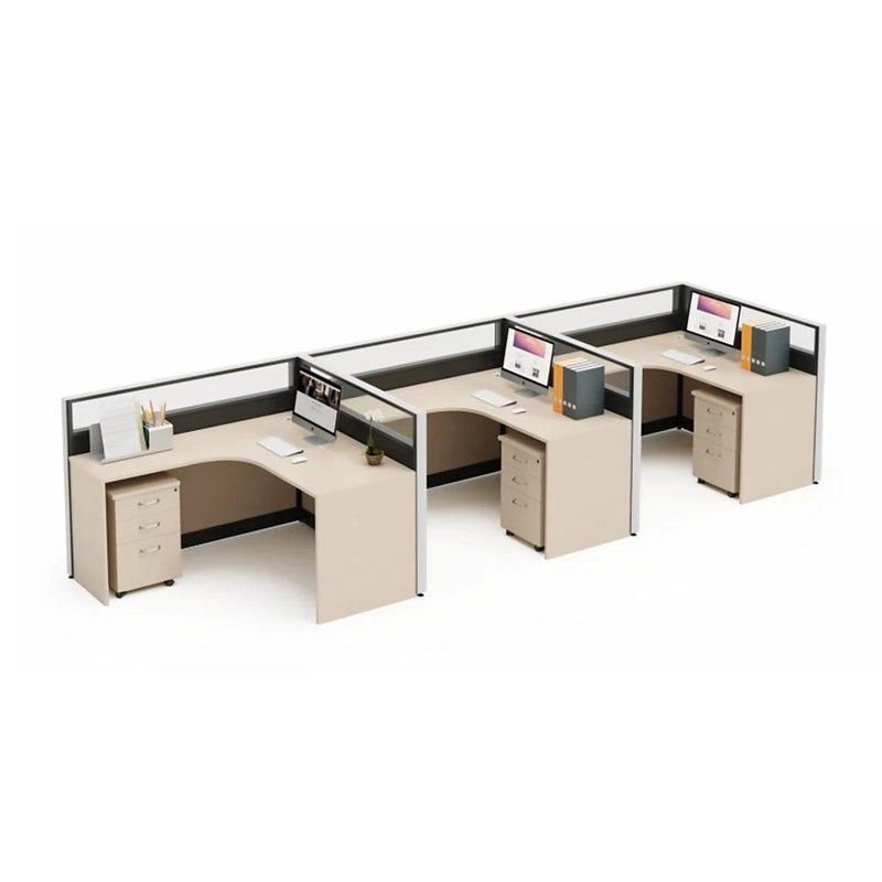 Remy ยท L-Shaped Cubicle Workstation