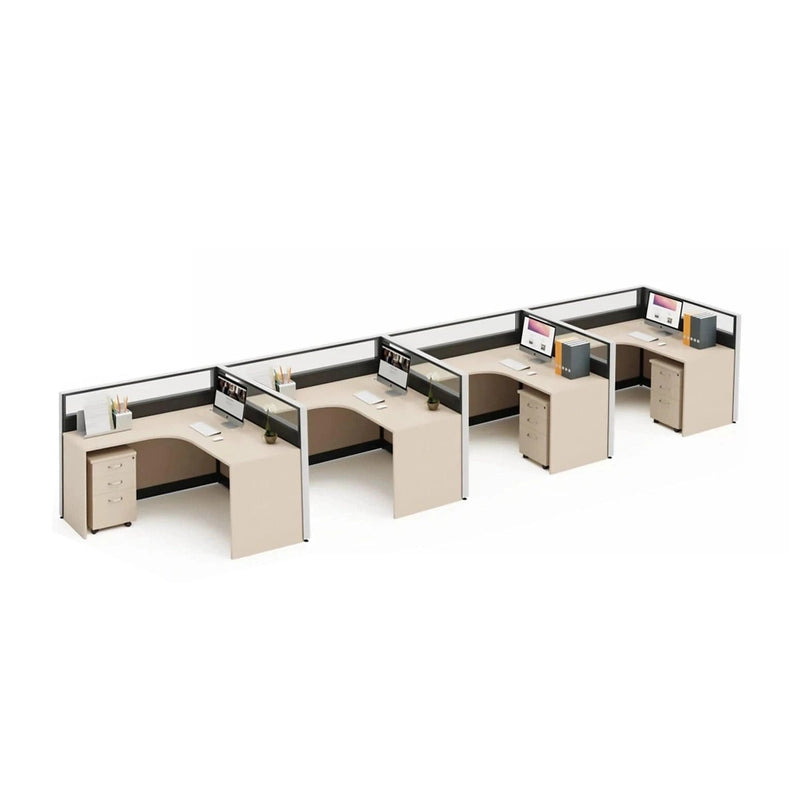 Remy ยท L-Shaped Cubicle Workstation
