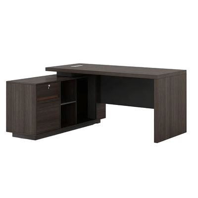 Rhael ยท Modern L-Shaped Executive Desk