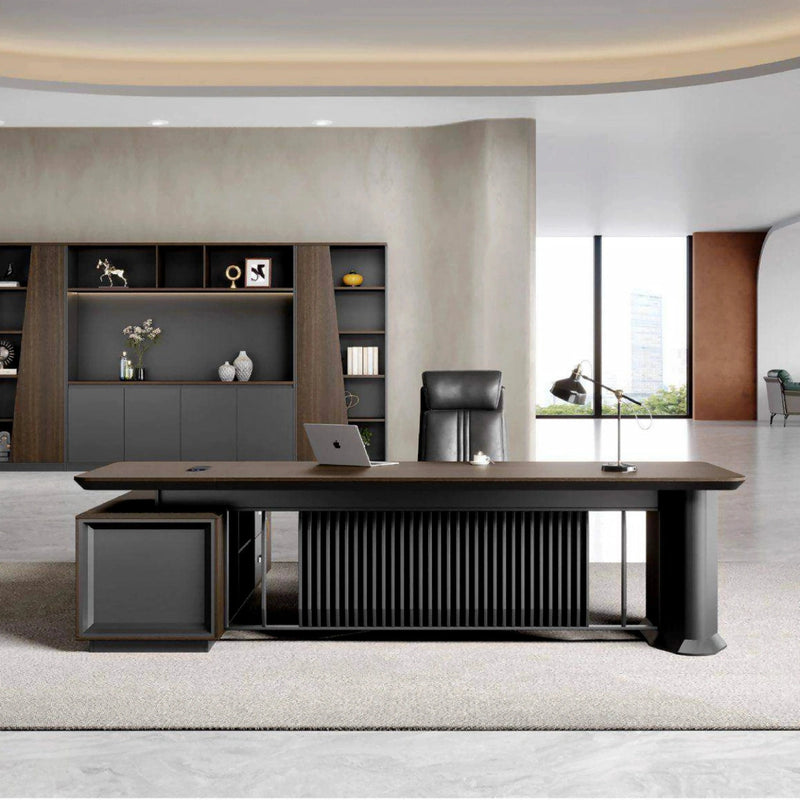 Richard · Modern L-Shaped Executive Desk