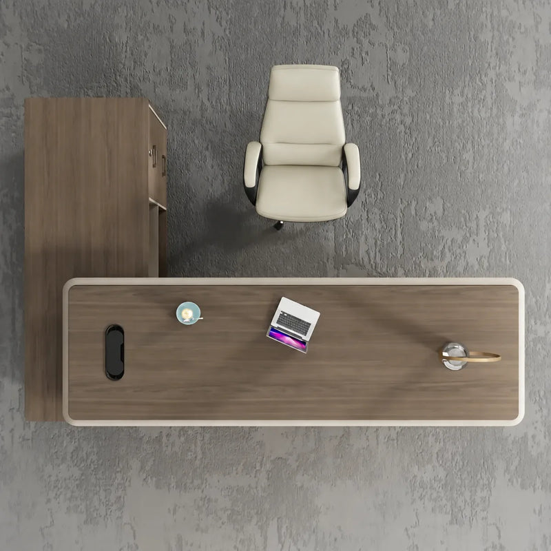 Rigby return cabinet from above with door handle and lamp