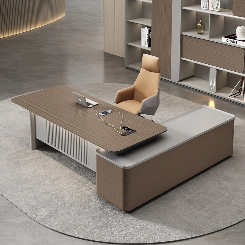 Rio · Modern L-Shaped Executive Desk
