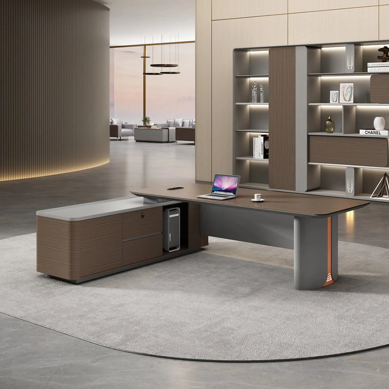 Rio · Modern L-Shaped Executive Desk