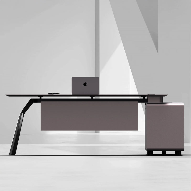 Rocco ยท Modern L-Shaped Executive Desk