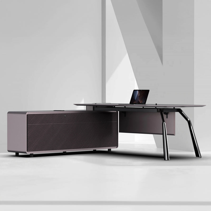 Rocco ยท Modern L-Shaped Executive Desk