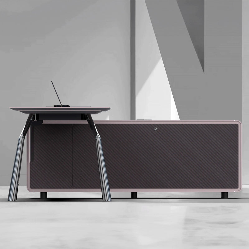 Rocco ยท Modern L-Shaped Executive Desk