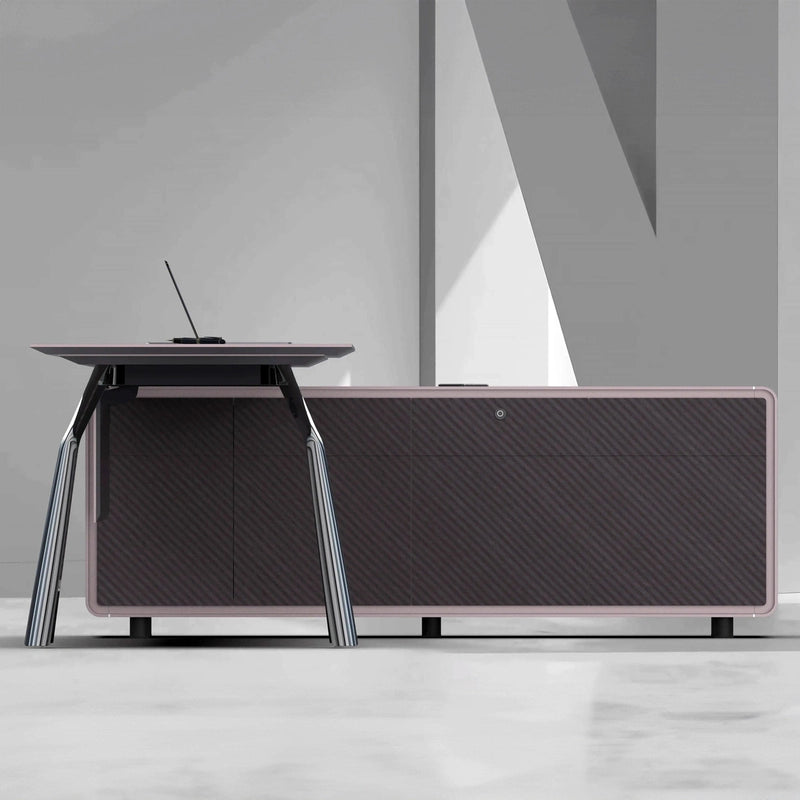 Escritorio ejecutivo Rocco en forma de L de 87