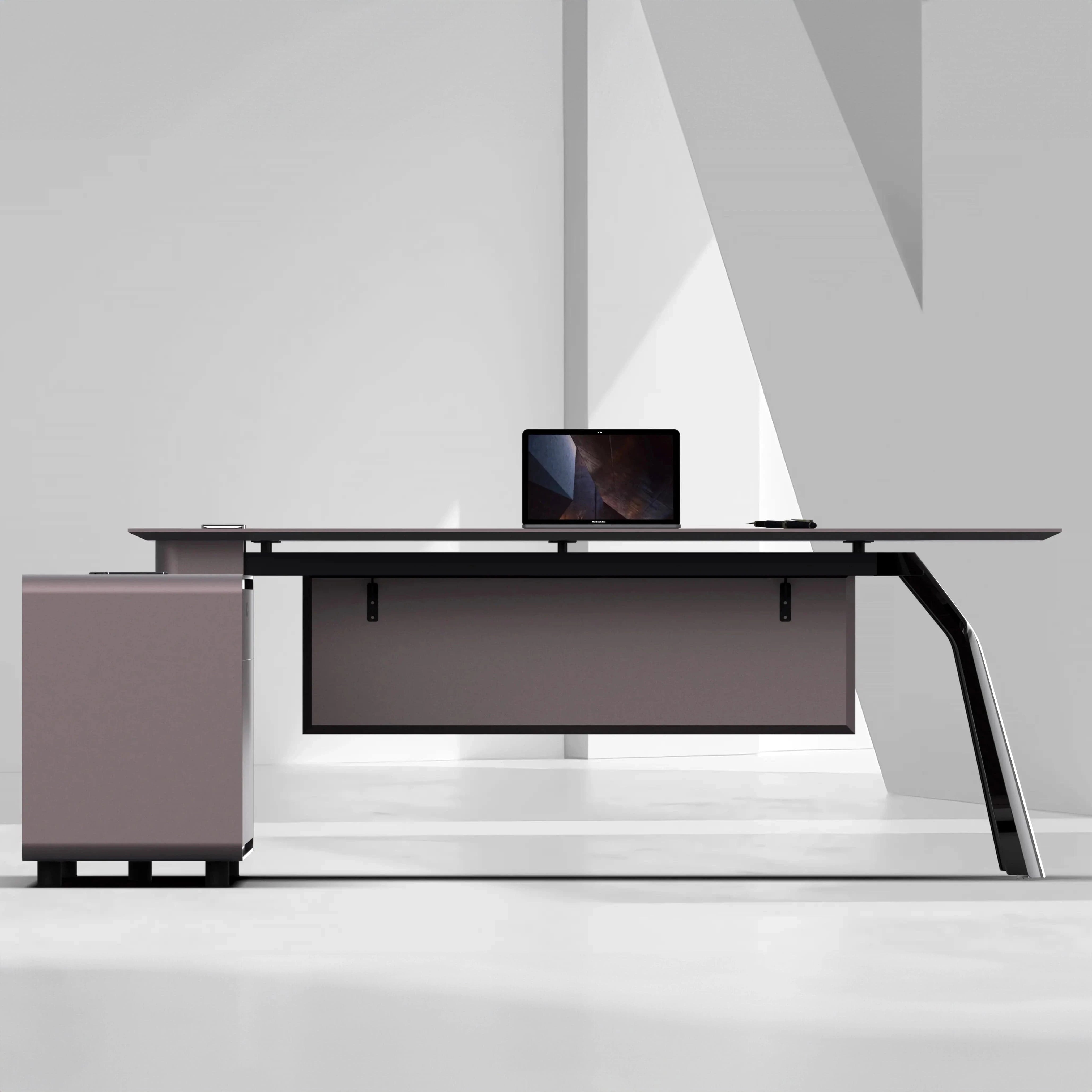 Rocco ยท Modern L-Shaped Executive Desk