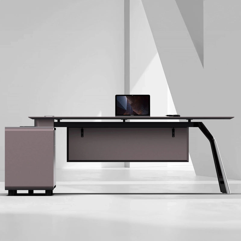 Rocco ยท Modern L-Shaped Executive Desk