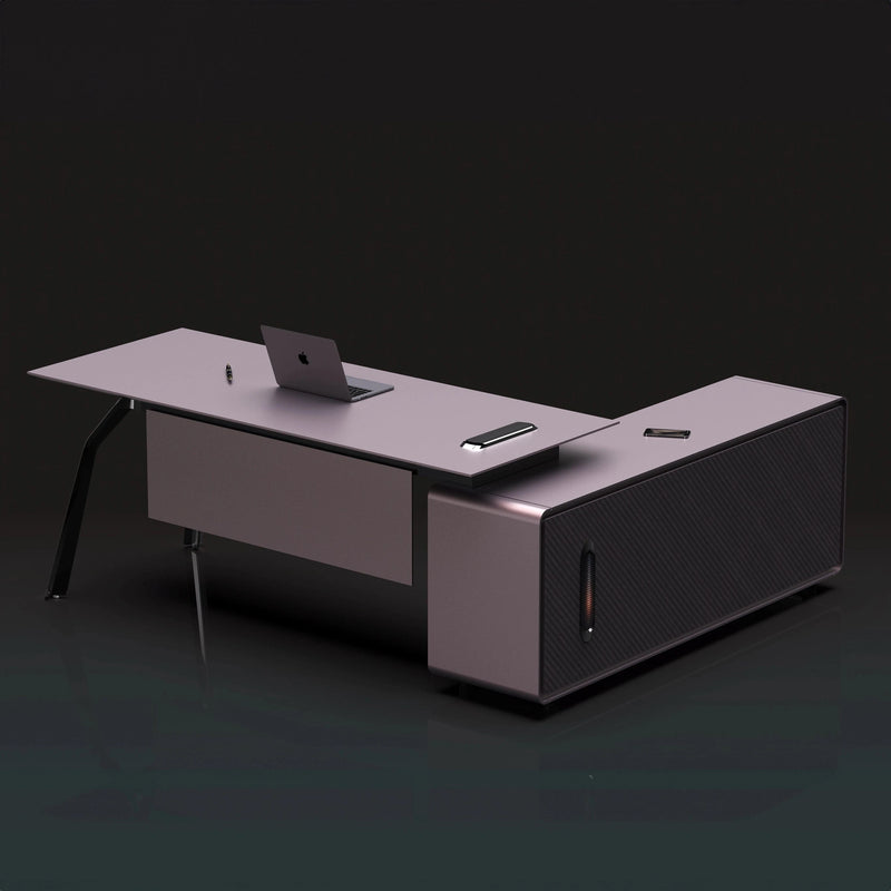 Rocco ยท Modern L-Shaped Executive Desk