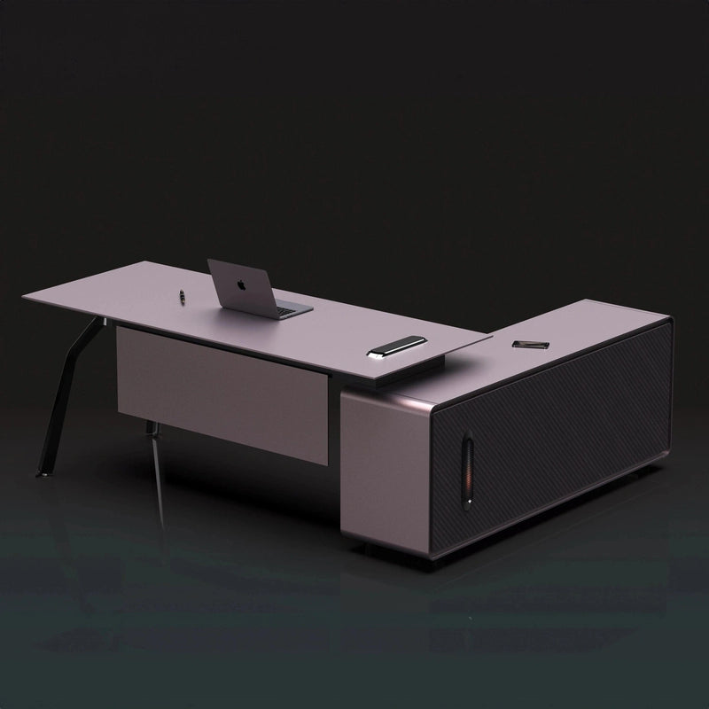 Escritorio ejecutivo Rocco en forma de L de 87