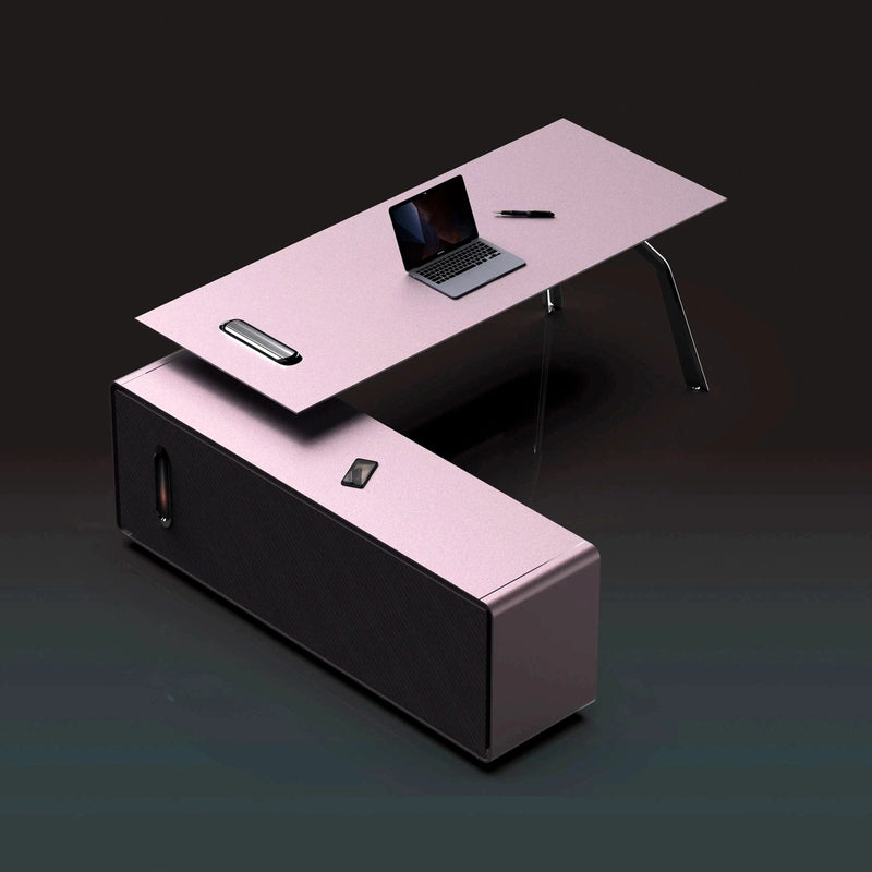 Escritorio ejecutivo Rocco en forma de L de 87