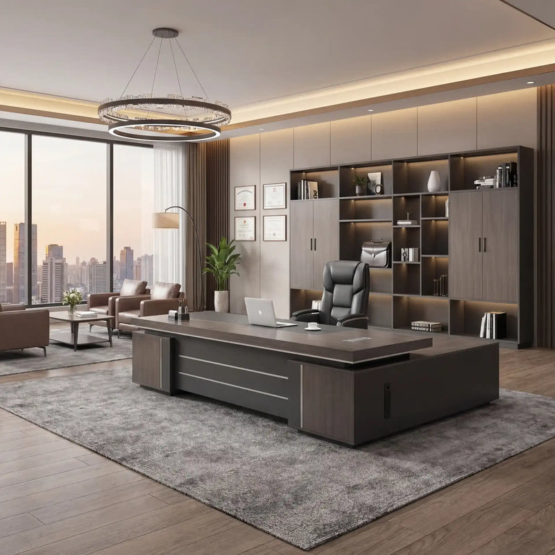 August Β· Modern Executive L-Shaped Desk