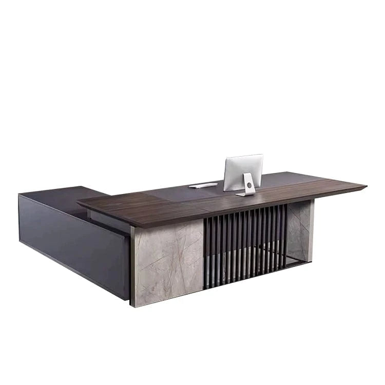 Rodrigo · Modern L-Shaped Executive Desk